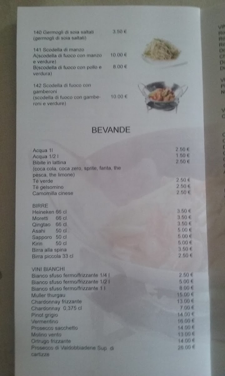 Menu Shanghai Fusion Restaurant Cucina Giapponese Cinese-9